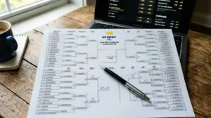 Analyse van de loting (draw) voor de US Open